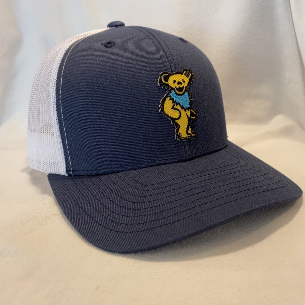 Grateful Dead Bear Baseball Hat - Blue