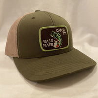 Bass Fever Snapback Trucker Hat Horizon Cap Co 