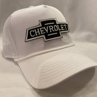 Chevy Bowtie Rope Hat Horizon Cap Co 