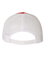 Classic Trucker - Red/Wht Blank hat Yupoong 