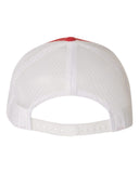 Classic Trucker - Red/Wht Blank hat Yupoong 