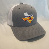 Houston Love Snapback Trucker Hat Horizon Cap Co 