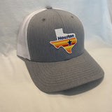 Houston Pride Snapback Trucker Hat Horizon Cap Co 