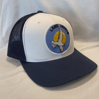 Lake Tahoe Bird Snapback Trucker Hat Horizon Cap Co 