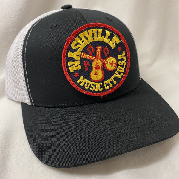 Music City USA Snapback Trucker Hat Horizon Cap Co 