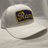 Retro Rams Snapback Trucker Hat Horizon Cap Co 