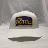 Retro Rams Snapback Trucker Hat Horizon Cap Co 