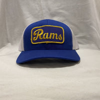 Retro Rams Snapback Trucker Hat Horizon Cap Co 