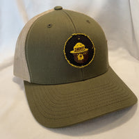 Smokey Bear Snapback Trucker Hat Horizon Cap Co 