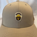 Subtle Smokey Snapback Trucker Hat Horizon Cap Co 