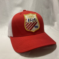 Team USA 1980 Snapback Trucker Hat Horizon Cap Co 