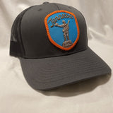 Tennessee - Charcoal Snapback Trucker Hat Horizon Cap Co 