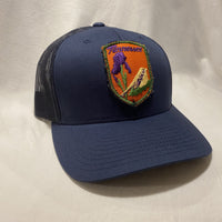 Tennessee Iris Snapback Trucker Hat Horizon Cap Co 