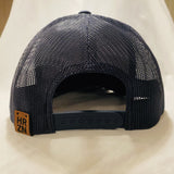 Tennessee - Navy Davy Snapback Trucker Hat Horizon Cap Co 