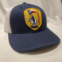 Texas Cowboy - Navy Snapback Trucker Hat Horizon Cap Co 