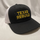 Texas Rebuild Snapback Trucker Hat Horizon Cap Co 