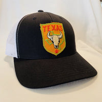 Texas Skull Snapback Trucker Hat Horizon Cap Co 