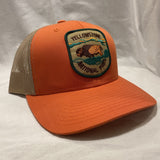 Yellowstone National park Snapback Trucker Hat Horizon Cap Co 