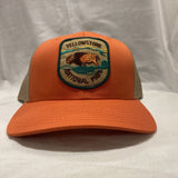 Yellowstone National park Snapback Trucker Hat Horizon Cap Co 